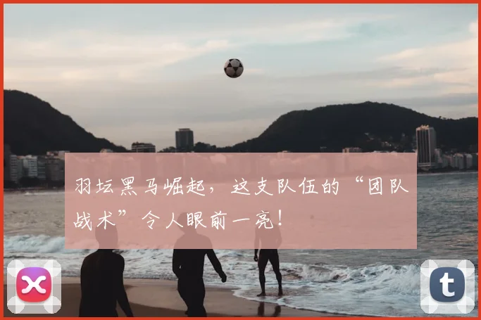 羽坛黑马崛起，这支队伍的“团队战术”令人眼前一亮！